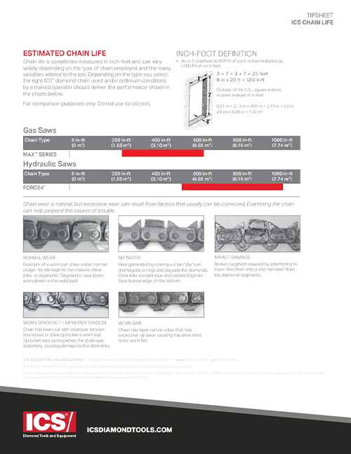 Saws, General Construction